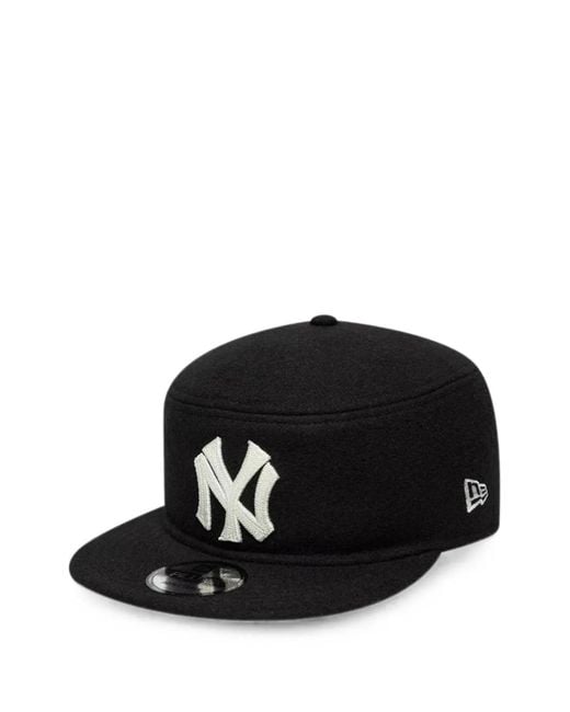 KTZ Black New York Yankees Mlb Cooperstown Logo-Embroidered Cap
