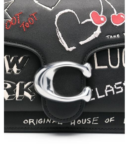 COACH Black Tabby 26 Shoulder Bag