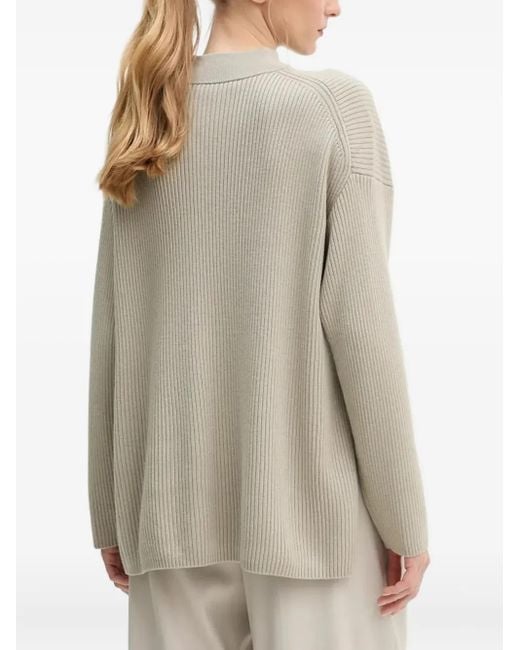 Drykorn Natural Ribbed Turtleneck Sweater