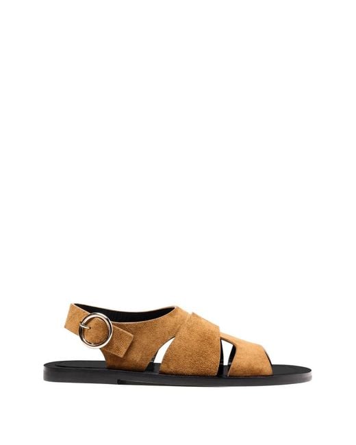 Proenza Schouler White Capri Caged Sandals