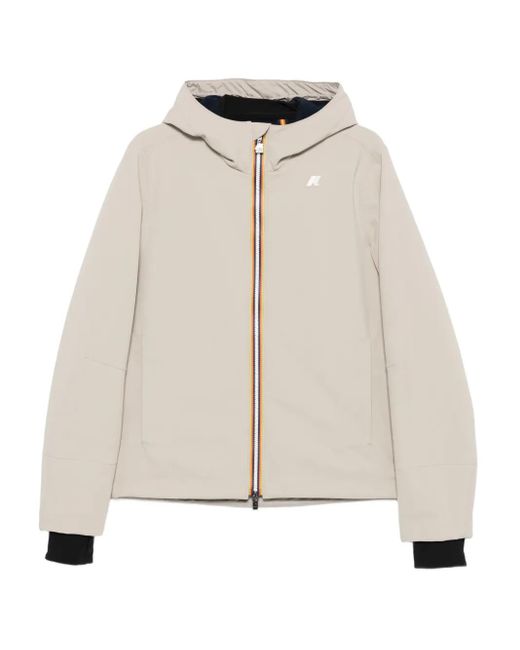 K-Way Natural Jacko Hooded Jacket for men