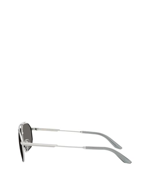Dolce & Gabbana Gray Geometric Frames Sunglasses for men