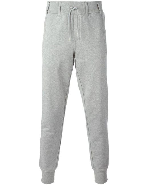 Y-3 Waistband With Belt Loops Track Trousers in Gray for Men | Lyst