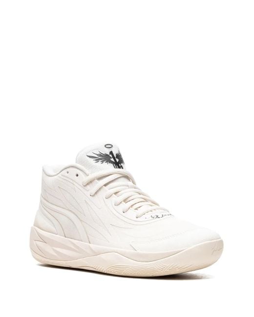 PUMA White Mb.02 "Whisper" Sneakers for men