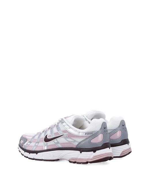 Nike White Panelled Trainers