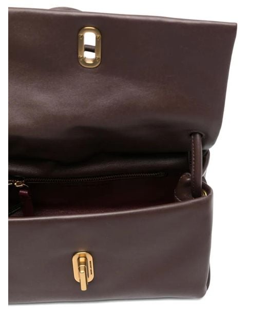 Marc Jacobs Brown Hardware-Detail Mini Bag