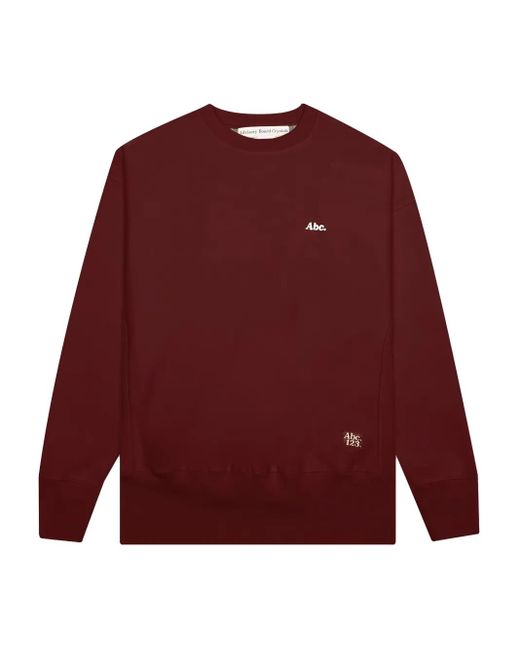 Felpa Con Logo Ricamato di Advisory Board Crystals in Red da Uomo