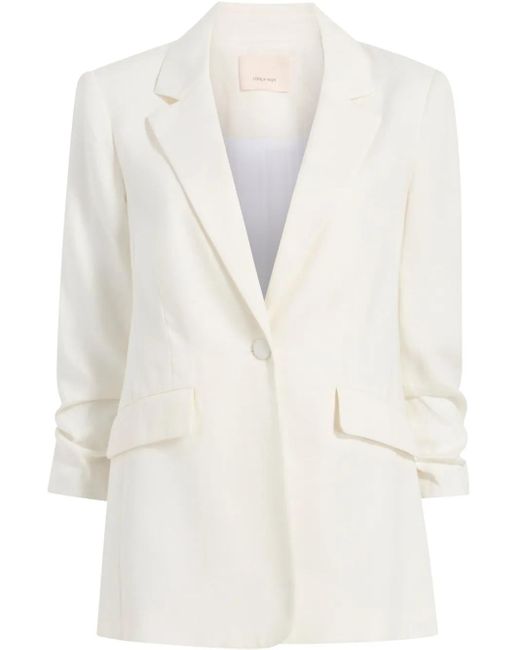 Cinq À Sept White Kylie Blazer