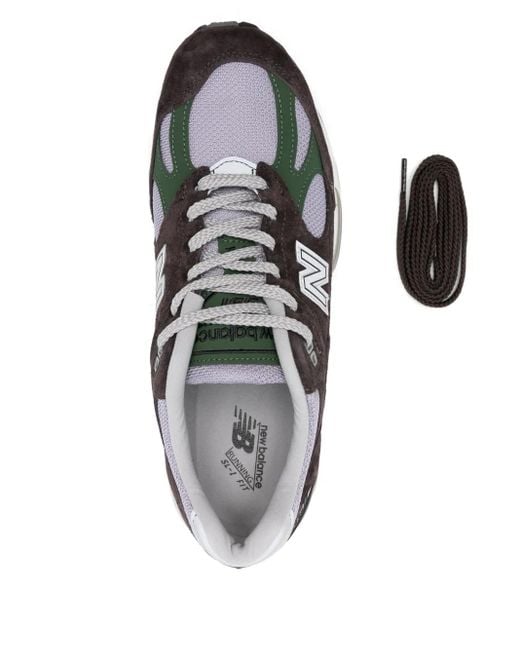New Balance White 991V2 Sneakers