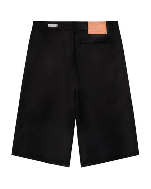 ROUGH Klassische Shorts in Black für Herren