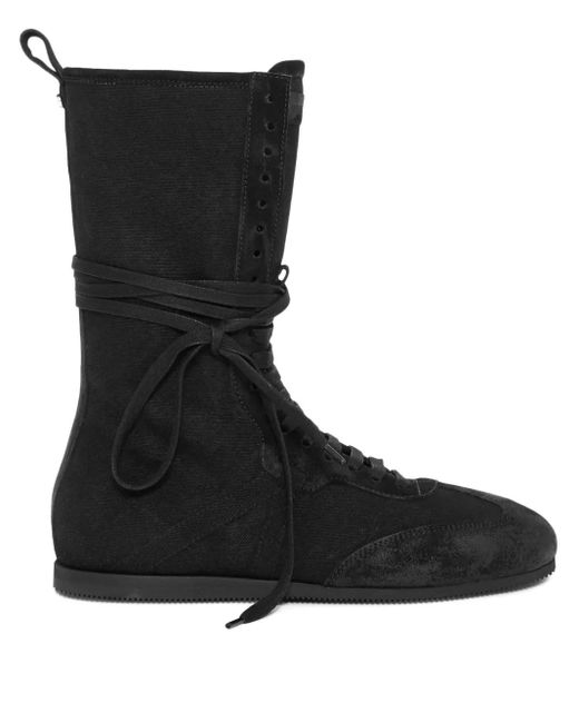 Ann Demeulemeester Black Fides Boots for men