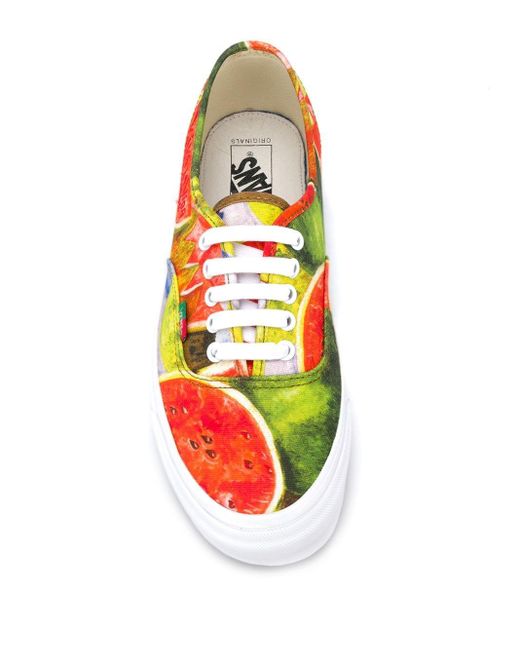vans peanuts rosso