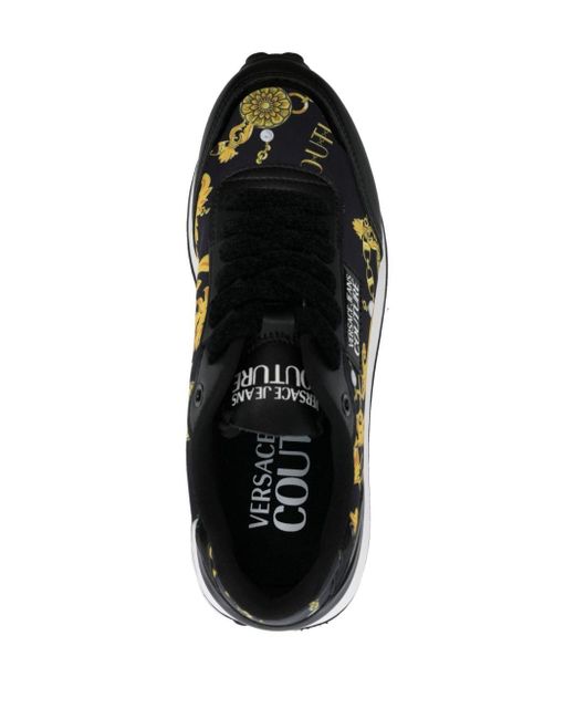 Zapatillas con parche del logo Versace de color Black