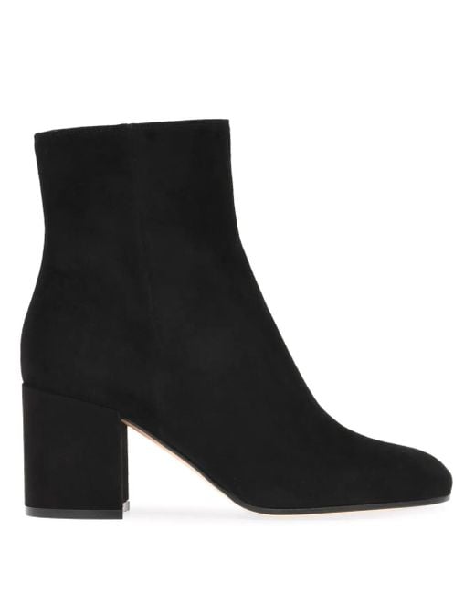 Gianvito Rossi Black Solid Joelle Boots