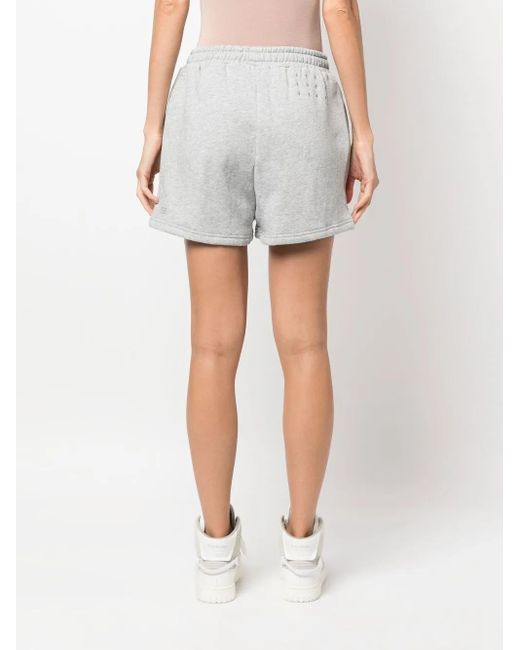 Ksubi Gray Relaxed-Fit Shorts