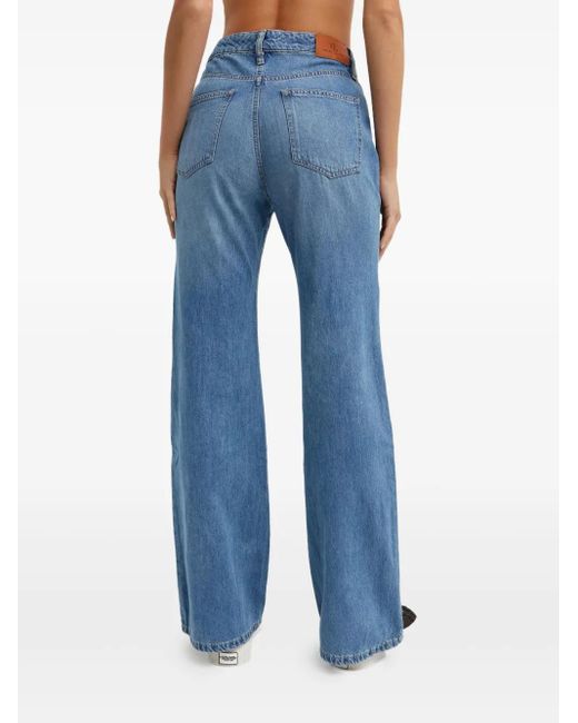 Ralph Lauren Button Fastening Jeans in Blue Lyst UK