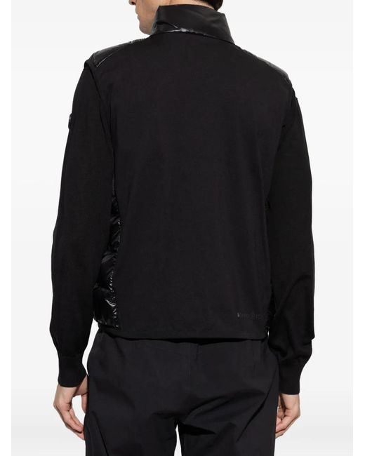 Moncler Black Down Gilet for men