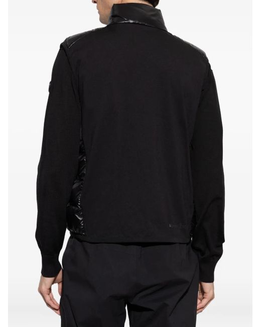 メンズ Moncler Down Vest Black