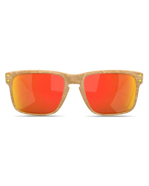 Oakley Orange Hoolbrook Coalesce Square-Frame Sunglasses for men