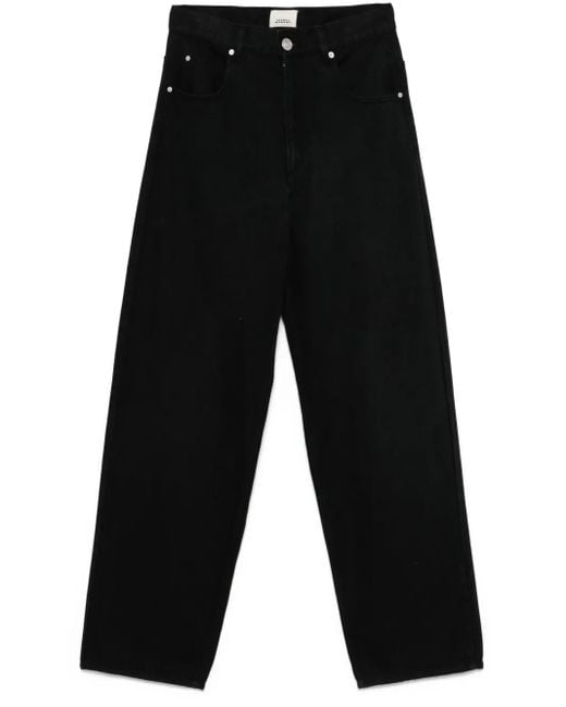 Isabel Marant Jenny ストレートジーンズ Black