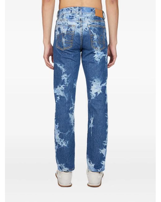 Eytys Blue Orion Marble Jeans