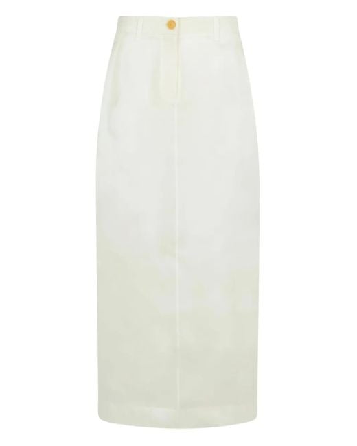Gonna A Matita Lucian di Khaite in White