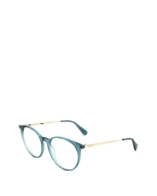 MAX&Co. Green Round-Frame Glasses
