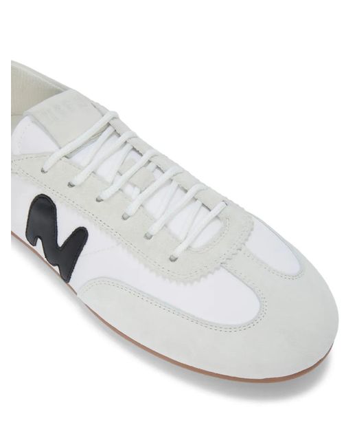 Baskets À Logo Imprimé MSGM pour homme en coloris White