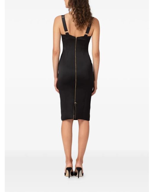 Murmur Black Haze Midi Dress