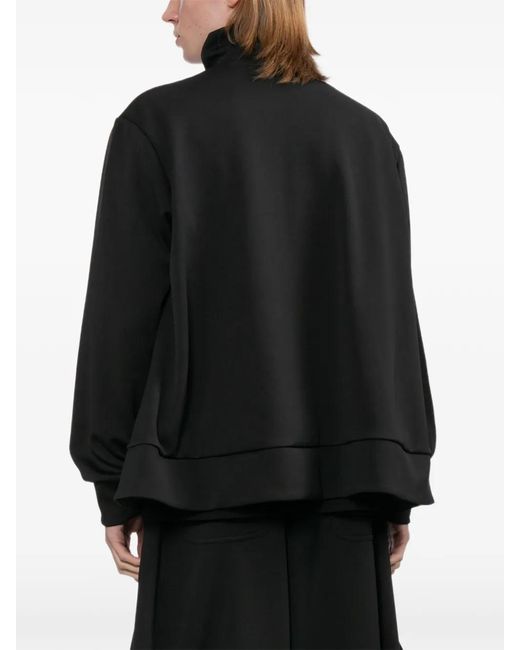 COMME DES GARÇON BLACK Black Ester Zip-Up Tract Jacket
