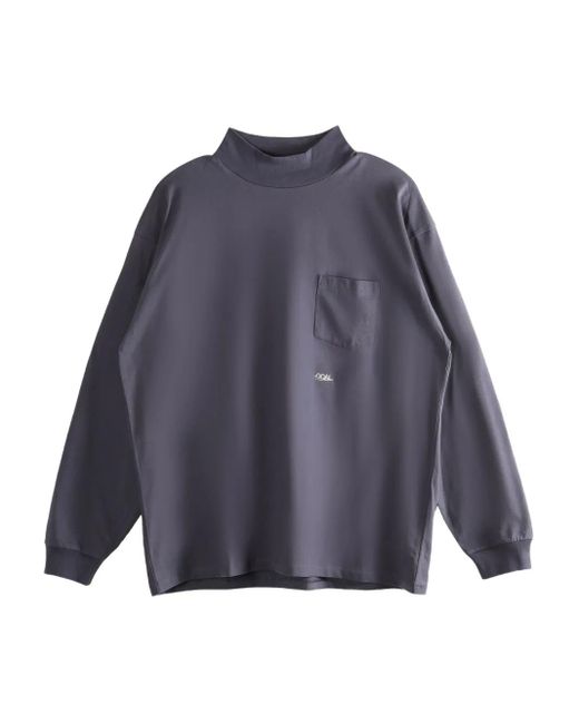 Nanamica Women's Blue Ooal T-Shirt