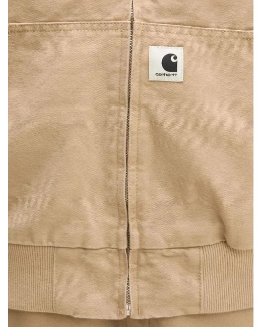 Chaqueta W' OG Active con capucha Carhartt de color Natural