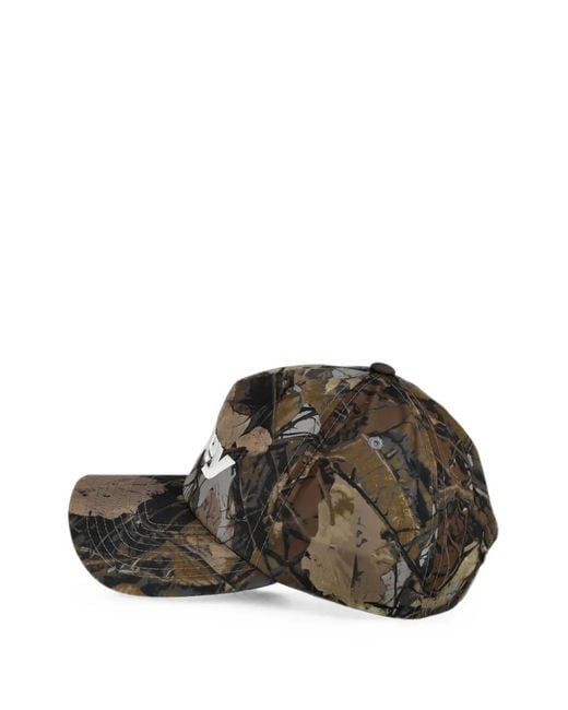 Obey Green Delta 5 Camouflage-Print Cap for men