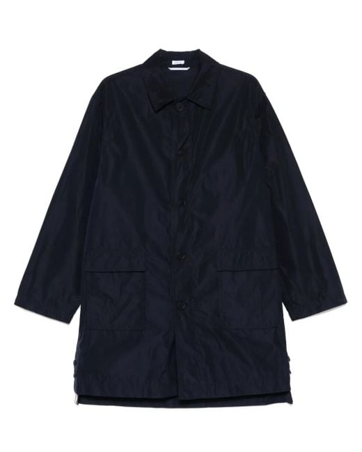 Thom Browne Parka Met Logoprint in het Blue voor heren