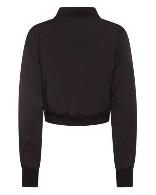 Thom Krom Black Zip-Up Bomber Jacket