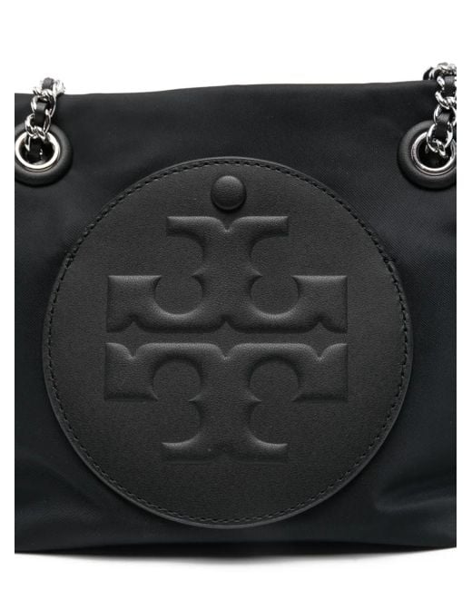 Tory Burch Black Ella Chain-Strap Shoulder Bag