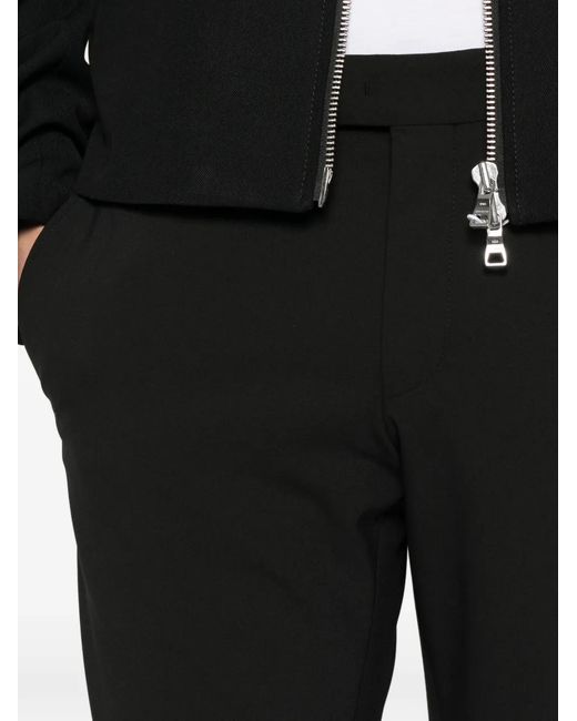Karl Lagerfeld Black Road Trousers for men
