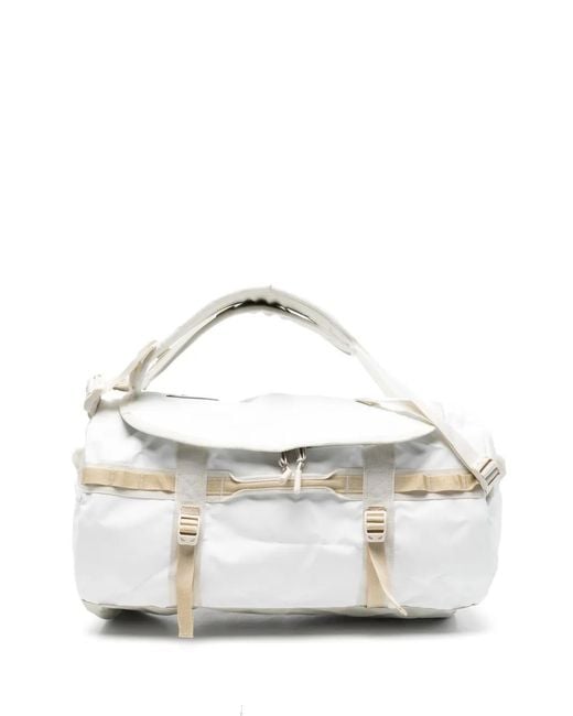 The North Face White Small Base Camp Duffel Bag