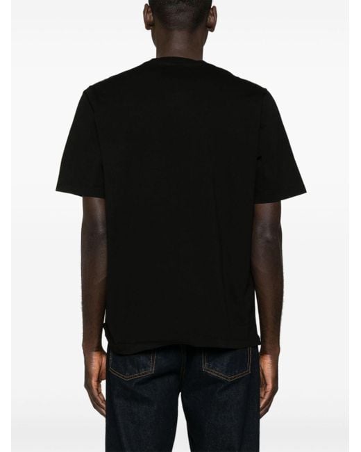 メンズ DSquared² ロゴ Tシャツ Black