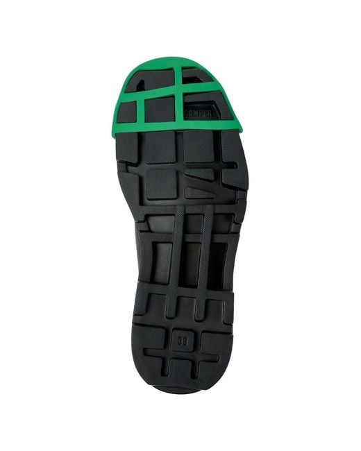 Camper Green Junction Leather Shoes