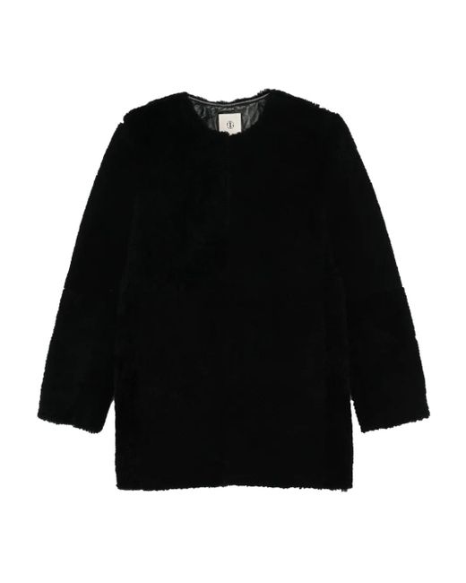THE GARMENT Black Shearling Jacket