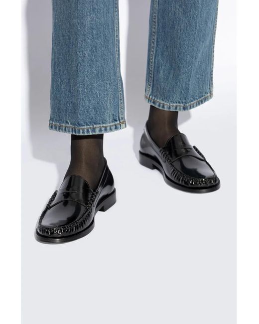 Stuart Weitzman Black Flat Shoes