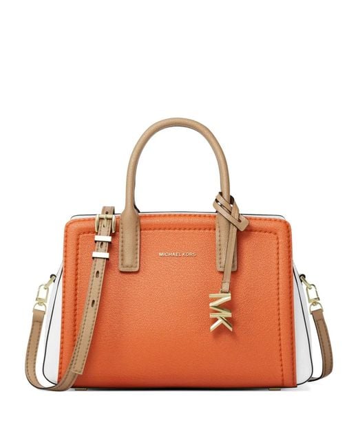 Michael Kors Orange Laila Medium Satchel