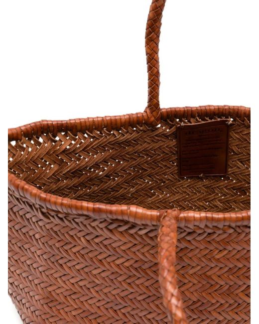 Dragon Diffusion Triple Jump トートバッグ Brown