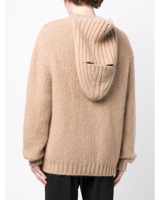 Givenchy Pullover Mit Balaklava in Natural für Herren