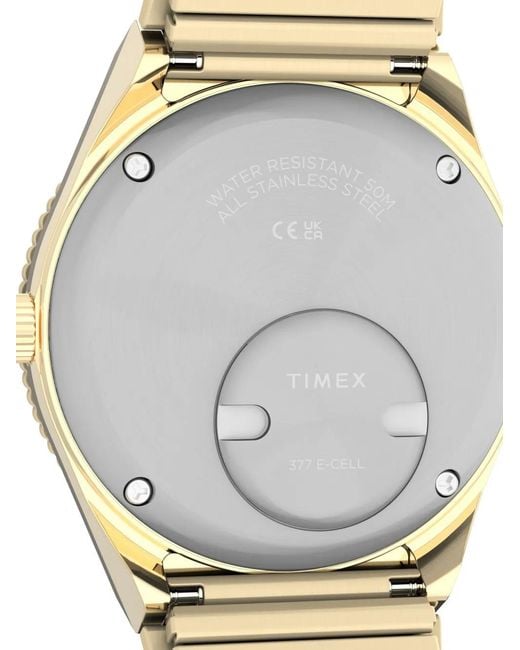 Timex Metallic Q Mini 30Mm Watch