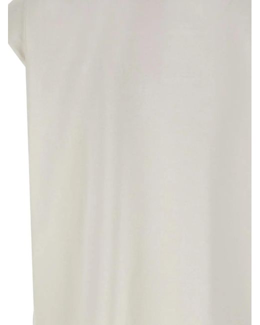 MM6 by Maison Margiela White Short-Sleeve T-Shirt for men