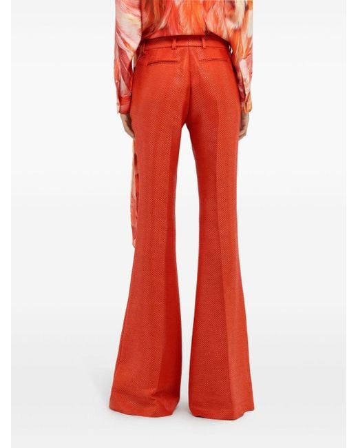 Roberto Cavalli Low-rise Flared Trousers