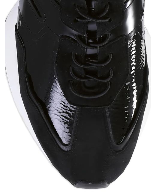 Högl Black Brian Panelled Sneakers