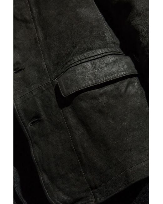 AllSaints Black Survey Blazer for men